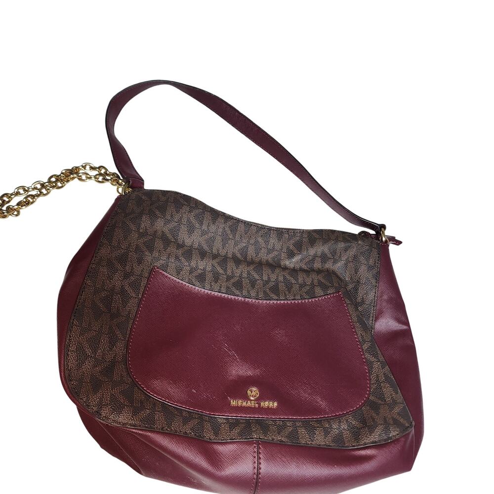 MICHAEL KORS GUC EDEN ZIPTOP HOBO BAG